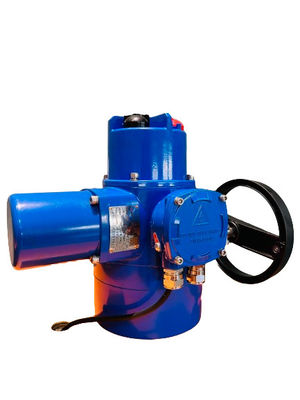 0.18 KW Actuateur électrique à rotation de pièces 600NM Actuateurs électriques rotatifs industriels